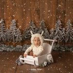 Sesión de fotos de bebé Navidad en Alcalá de Henares, Madrid